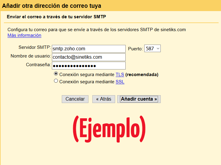 C Mo Configurar El Servidor De Salida Smtp En Gmail Sinetiks Com